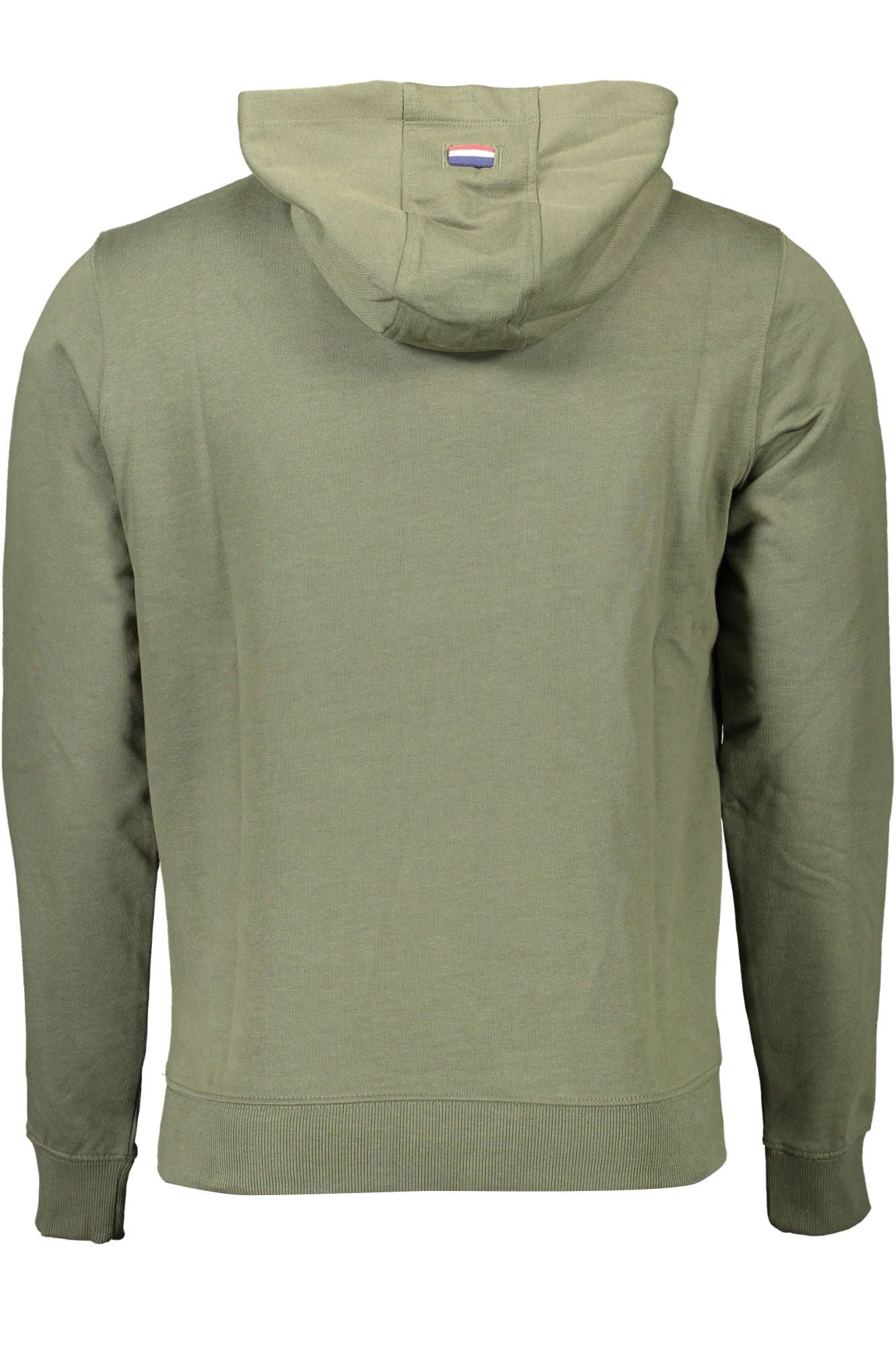Hooded Sweatshirt Sweater by U.S. POLO ASSN. for men in cotton green features an polished silhouette, showcasing refined and a sophisticated for a truly polished finish.