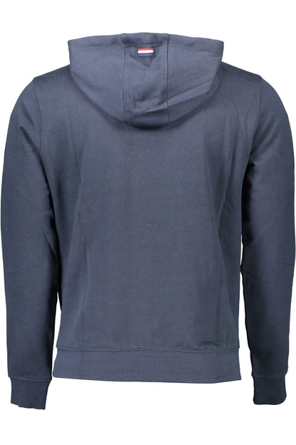 This Hooded Sweatshirt Sweater by U.S. POLO ASSN. for men in cotton blue presents a understated silhouette, featuring a sophisticated hooded neckline and for a understated finish.