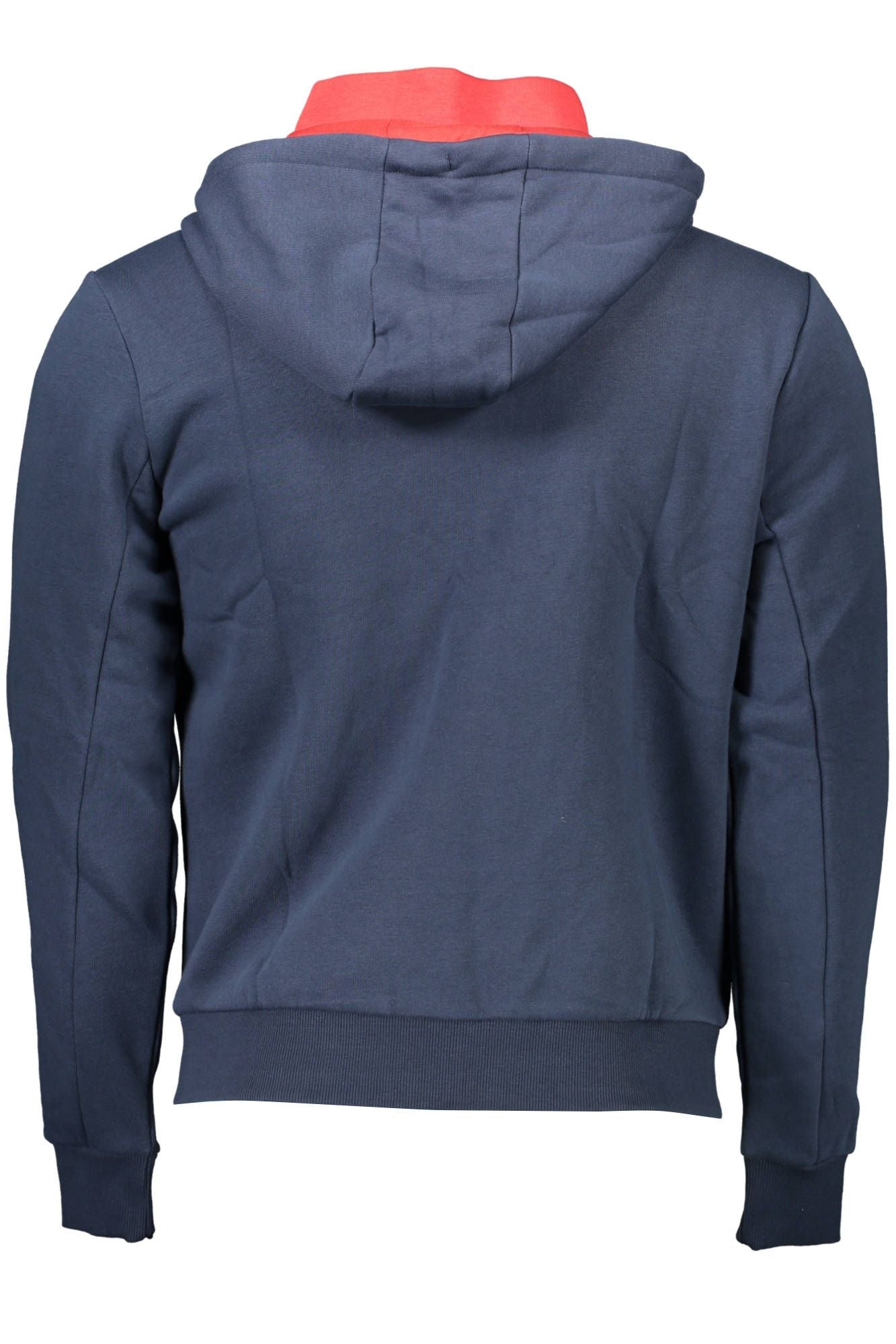 Hooded Sweatshirt Sweater by U.S. POLO ASSN. for men in cotton polyester blue features an polished silhouette, showcasing refined and a sophisticated for a truly polished finish.