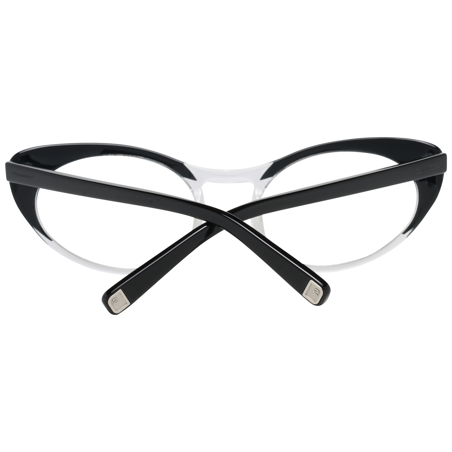 Eyeglasses Frames by Dsquared² for women in and black showcases a refined silhouette, detailed with a black coloured frame finish and a sophisticated full-frame frame design.