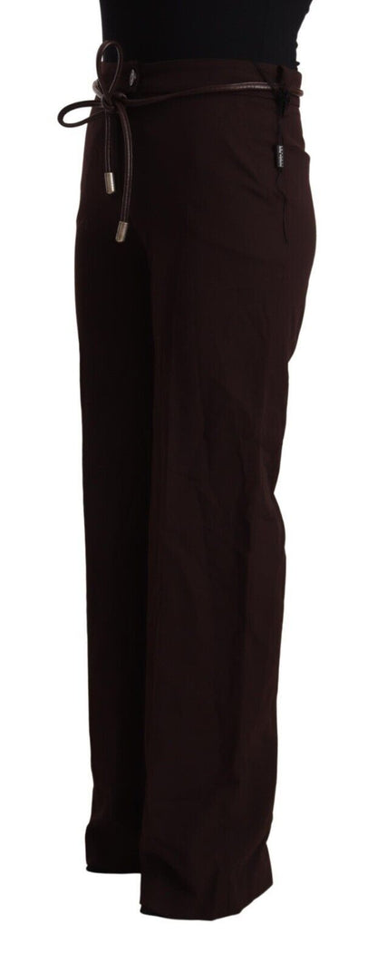 Patrizia Pepe Ladies' Black High Waist Straight Formal Pants