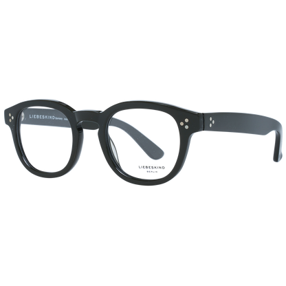 Eyeglasses Frames by Liebeskind for women in denim cotton and black & green showcases an refined full-frame frame design featuring a sophisticated black coloured frame for an refined and refined aesthetic.