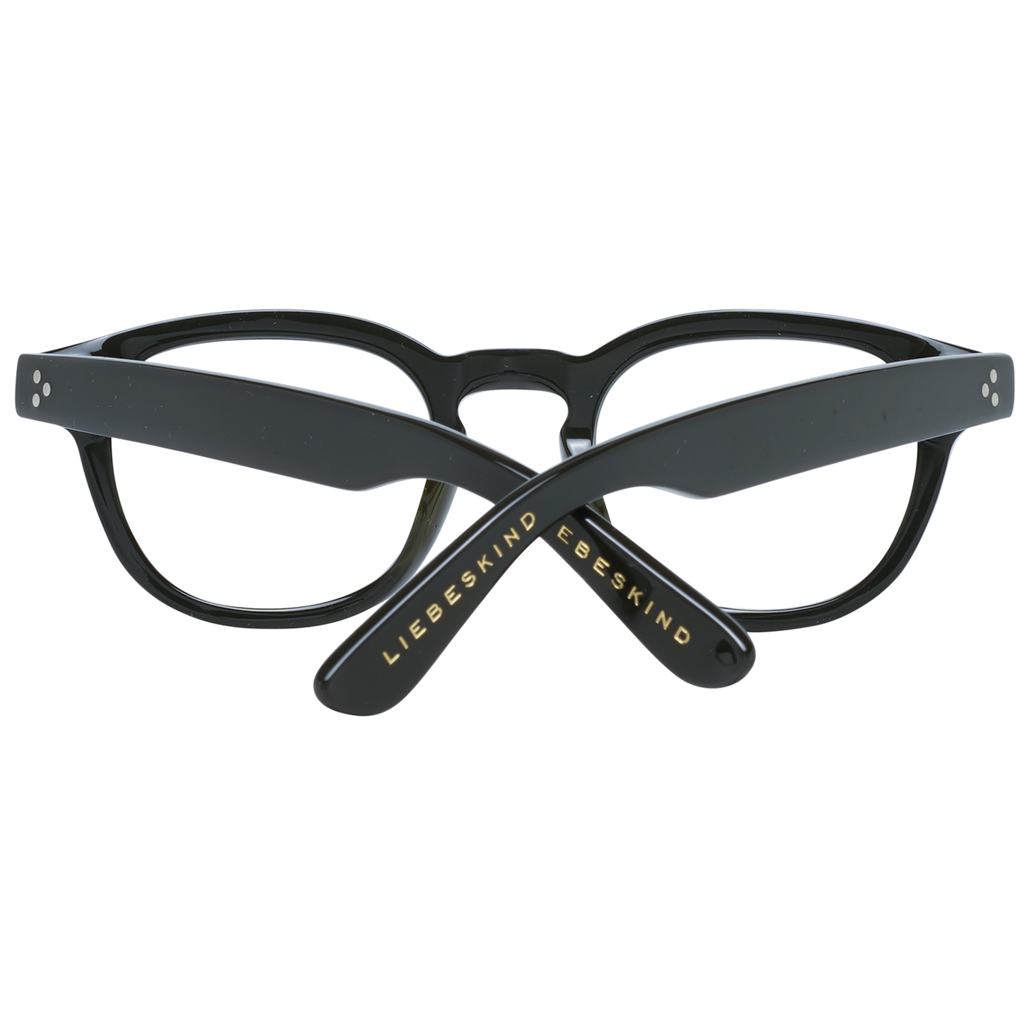 Eyeglasses Frames by Liebeskind for women in denim cotton and black & green showcases a refined silhouette, detailed with a black coloured frame finish and a sophisticated full-frame frame design.