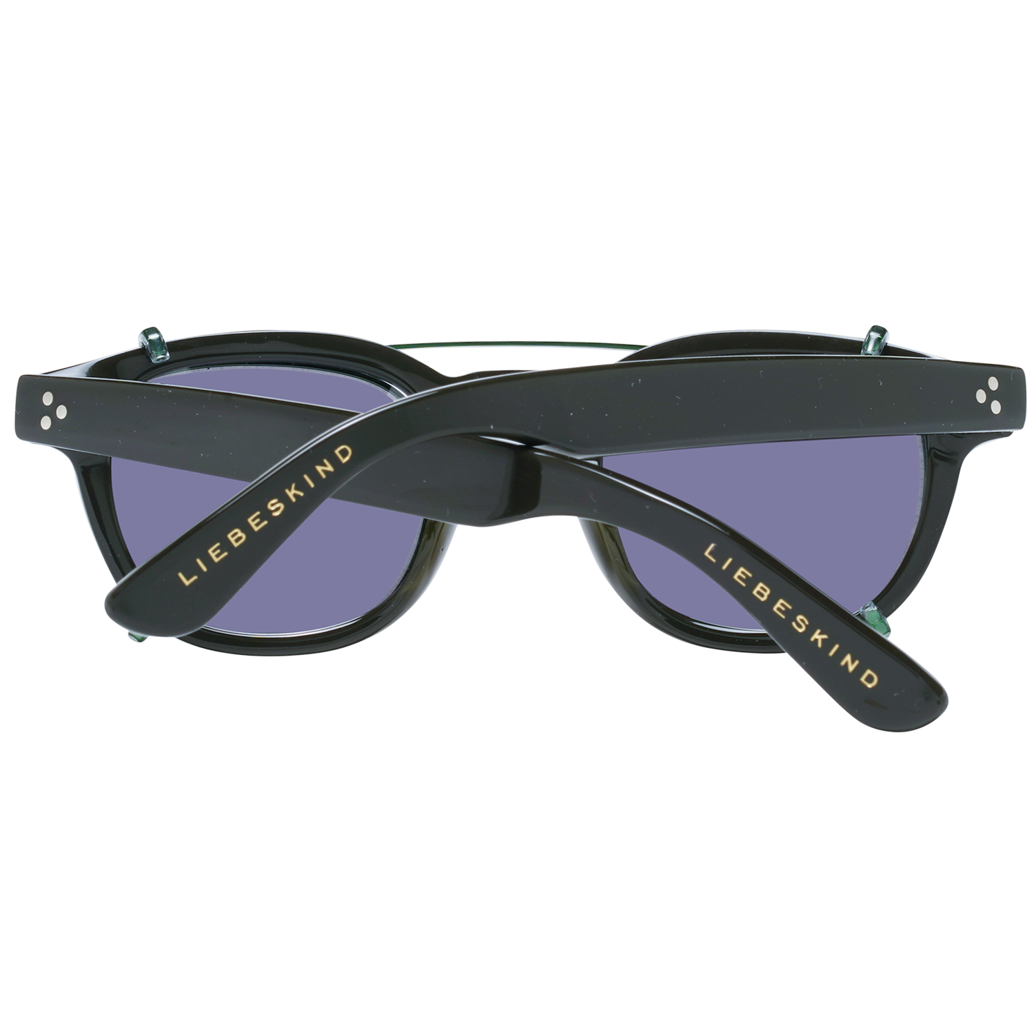 Eyeglasses Frames by Liebeskind for women in denim cotton and black & green showcases an refined full-frame frame design featuring a sophisticated black coloured frame for an refined and refined aesthetic.