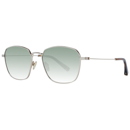 Sunglasses by Ted Baker for men in viscose cotton canvas gradient, gold & green features an ethereal full-rim square frame design with gold coloured frame frames and category-3-dark-tint gradient lens for a ethereal finish.