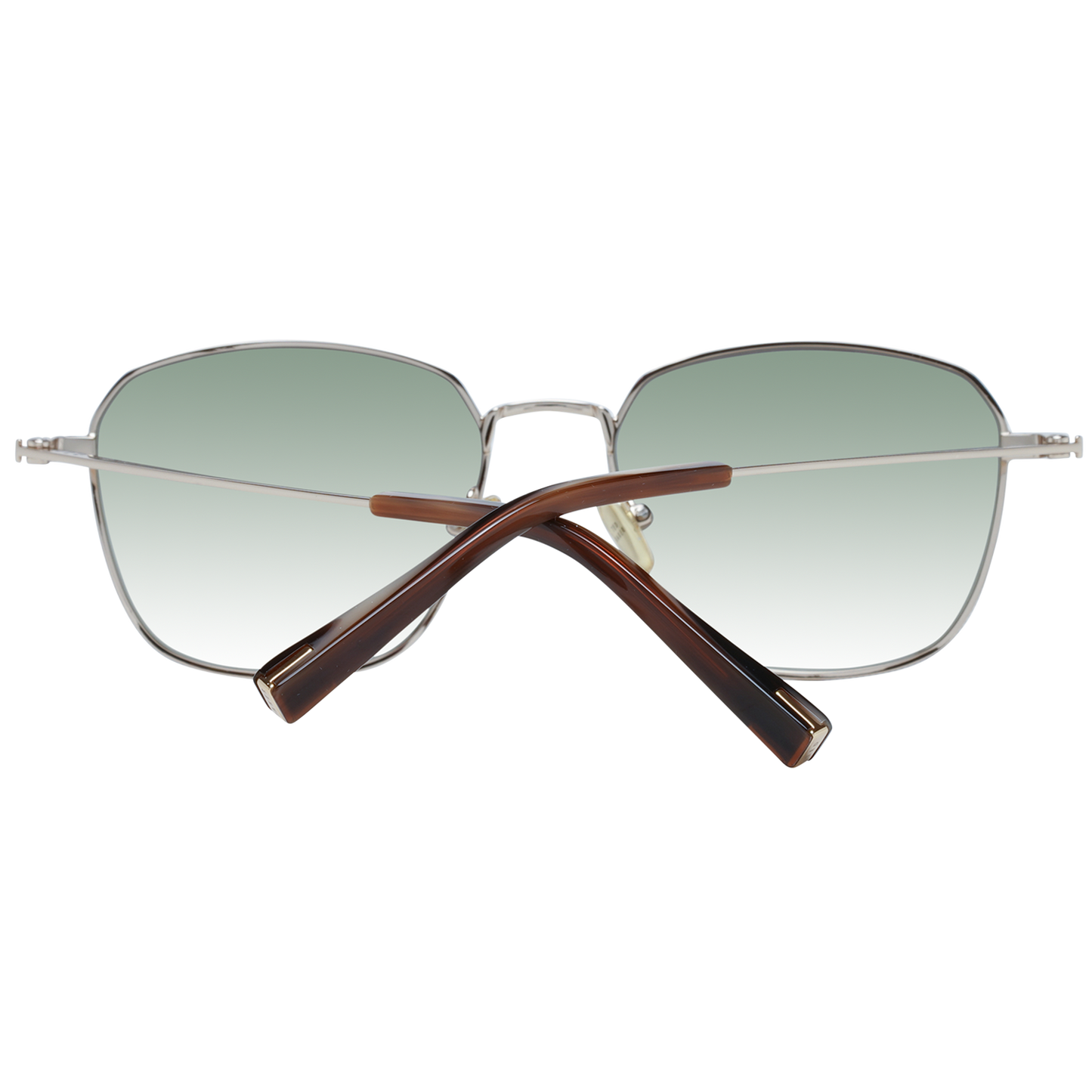Sunglasses by Ted Baker for men in viscose cotton canvas and gradient, gold & green presents a sumptuous silhouette, featuring gold coloured frame and full-rim square frame design with category-3-dark-tint gradient lens for a sumptuous look.