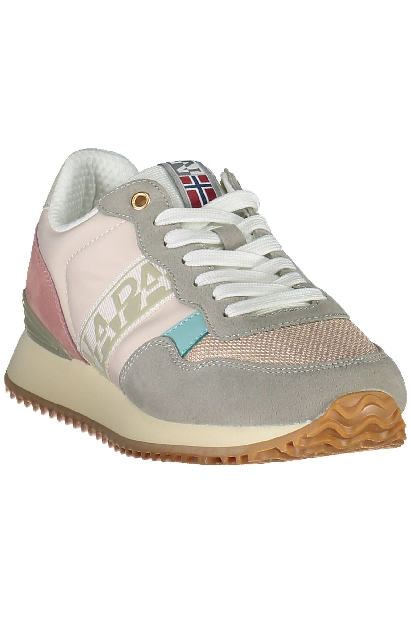 Sneakers by Napapijri for women in polyester & polyethylene pink presents a sumptuous silhouette as Women's Casual Polyester & Polyethylene Sneakers, expertly defined by a sumptuous casual style for a sumptuous, high-fashion look.