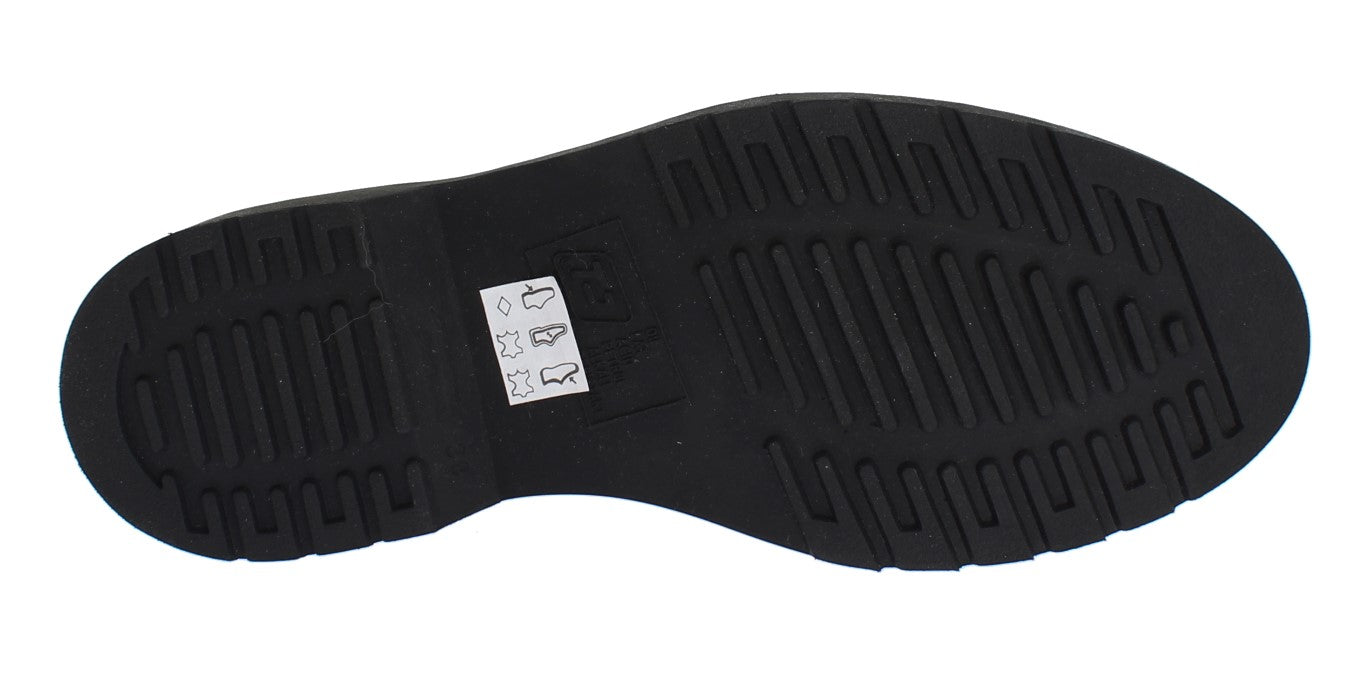 Grey Brown Leather Laceups Shoes