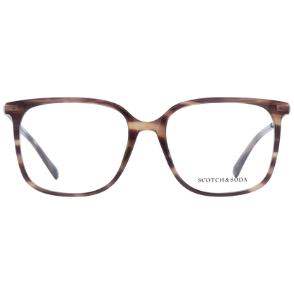 Eyeglasses Frames by Scotch & Soda for women in plastic polyamide brown showcases a refined full-frame frame design with a refined brown coloured frame finish for a refined and sophisticated look.