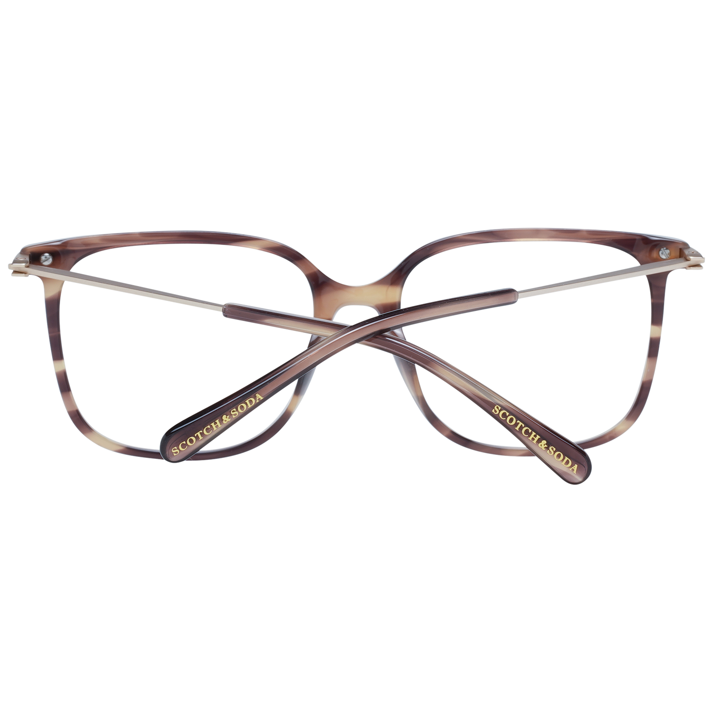 Eyeglasses Frames by Scotch & Soda for women in plastic polyamide brown showcases a refined full-frame frame design with a refined brown coloured frame finish for a refined and sophisticated look.