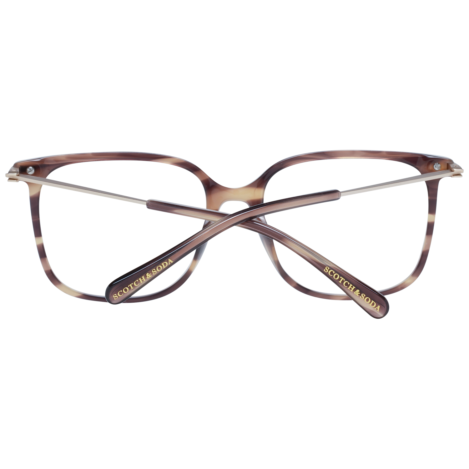 Eyeglasses Frames by Scotch & Soda for women in plastic polyamide brown showcases a refined full-frame frame design with a refined brown coloured frame finish for a refined and sophisticated look.