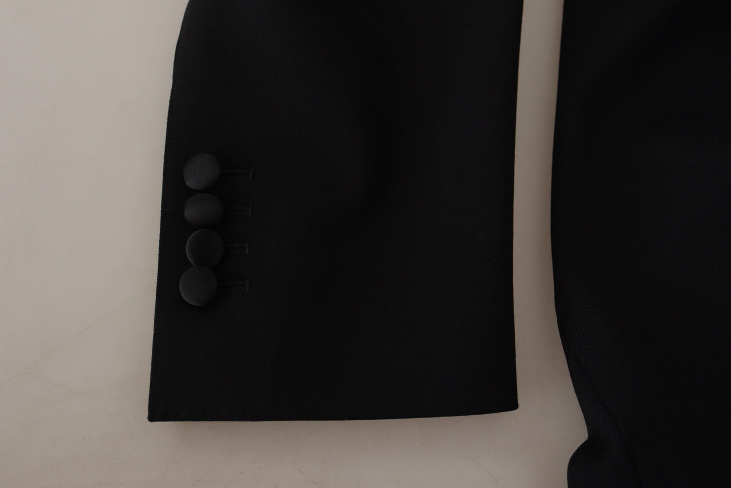 Dolce & Gabbana Men's Black Double Breasted Coat Blazer Jacket