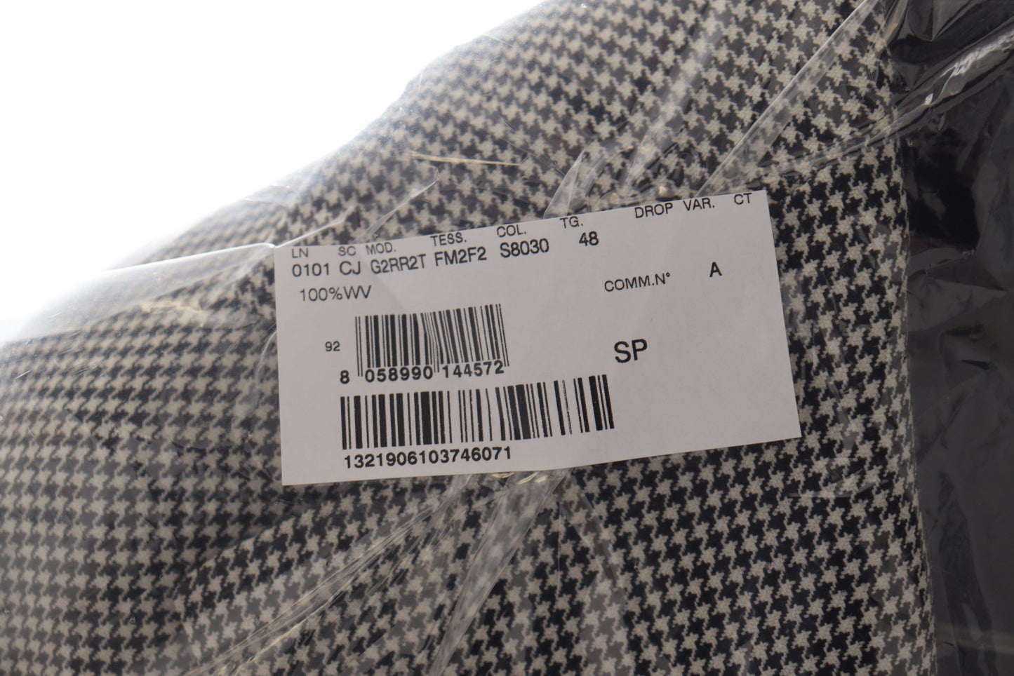 Dolce & Gabbana Men's Grey Checkered Single Breasted Jacket Blazer