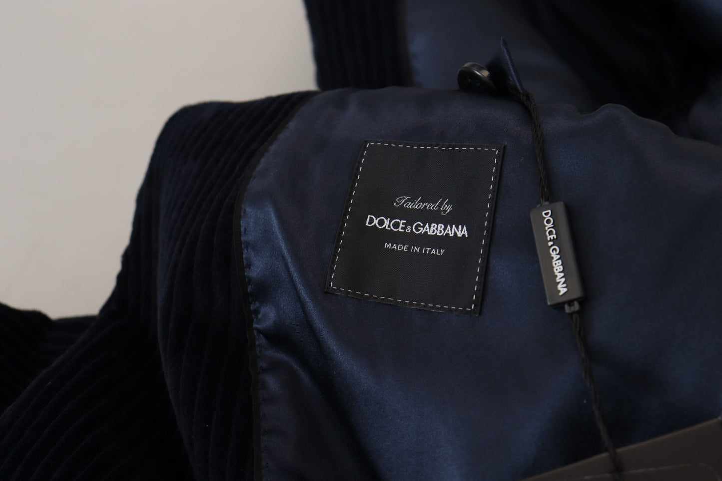 Dolce & Gabbana Men's Black Cotton Cardigan Long Coat Men Jacket