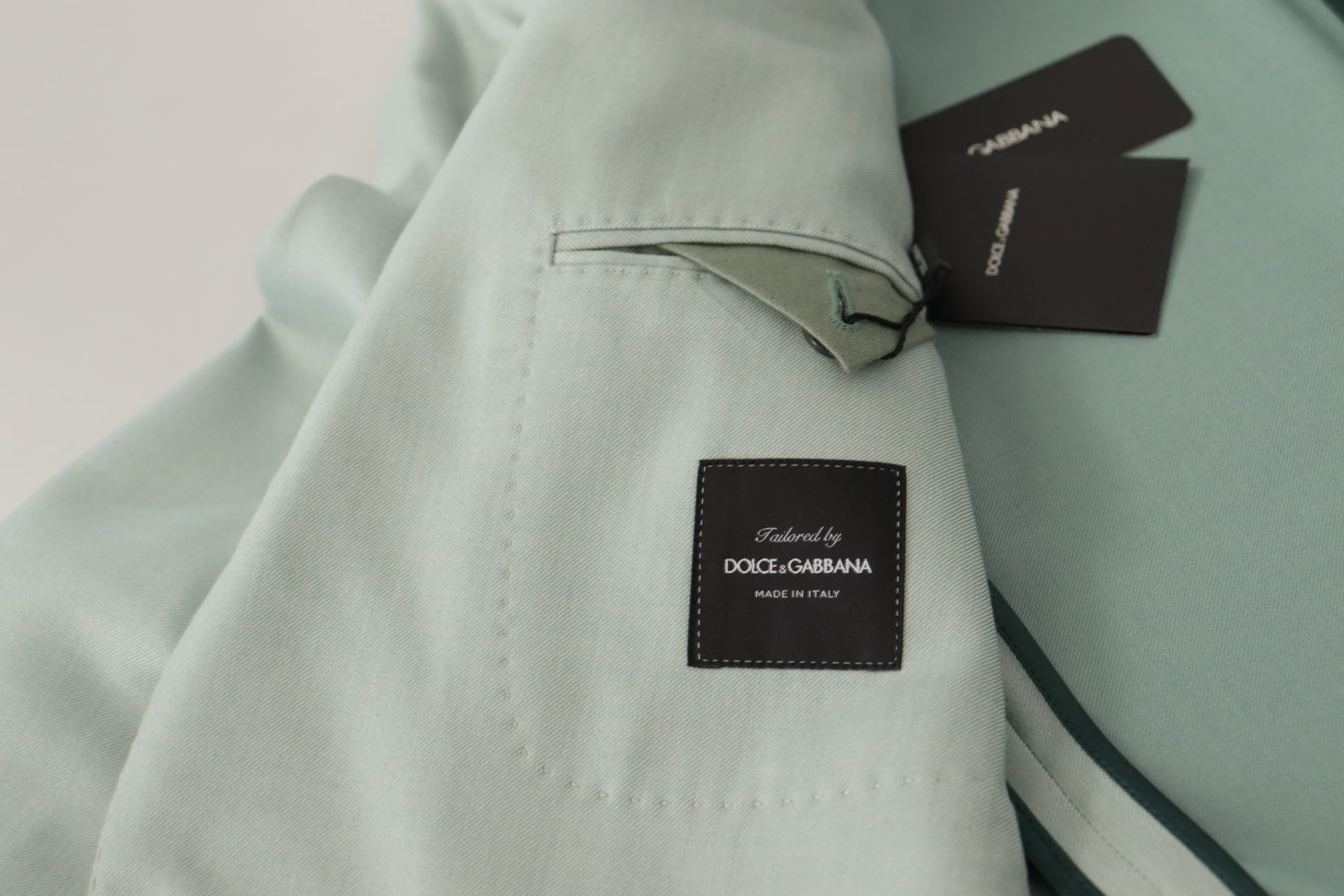 Dolce & Gabbana Men's Green Cashmere Jacket Blazer Jacket