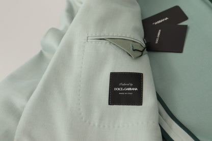 Dolce & Gabbana Men's Green Cashmere Jacket Blazer Jacket