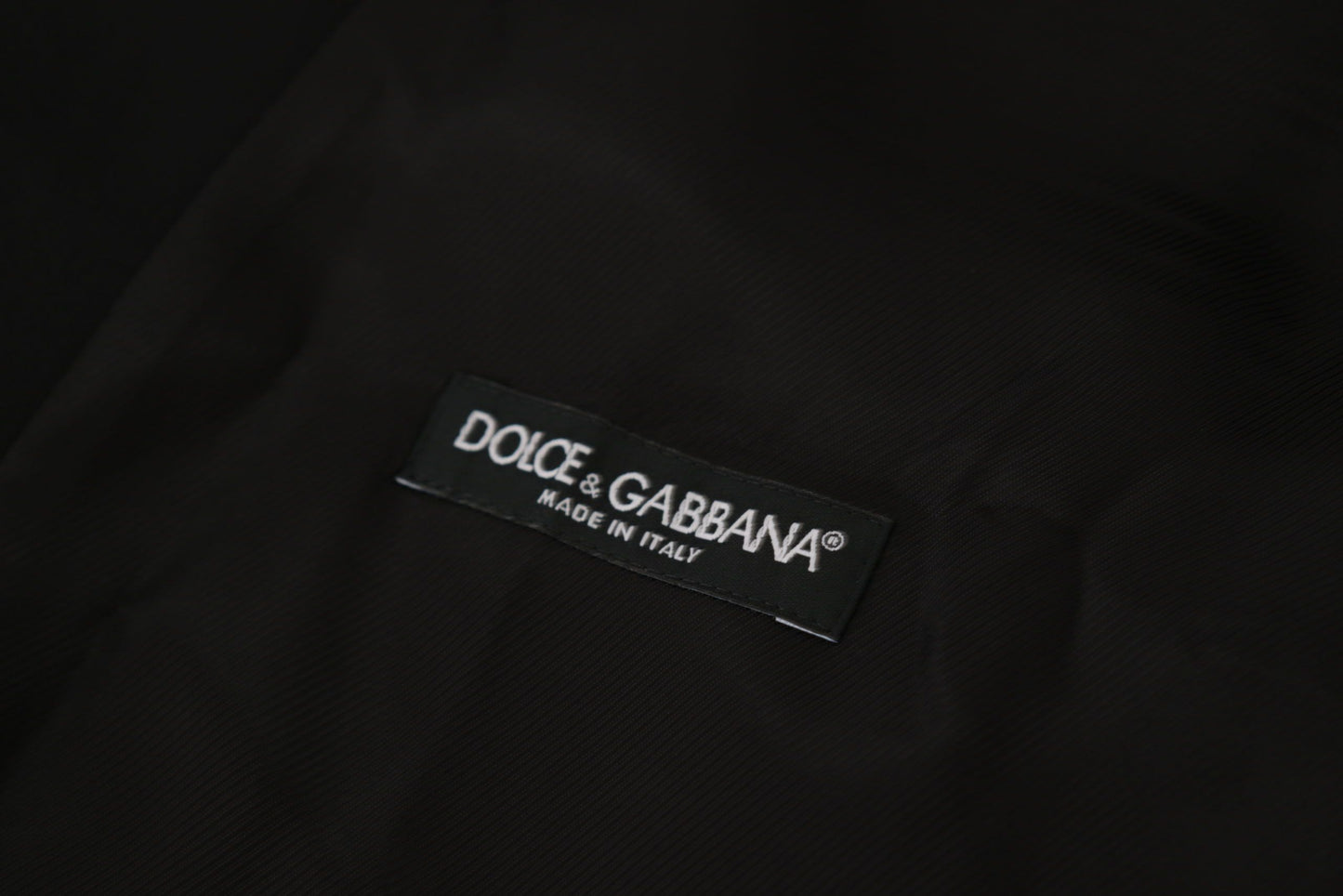 Dolce & Gabbana Men's Black Jacket Vest 2 Piece MARTINI Blazer