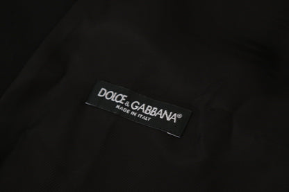 Dolce & Gabbana Men's Black Jacket Vest 2 Piece MARTINI Blazer