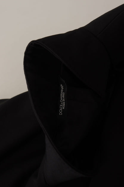 Dolce & Gabbana Men's Black Wool Single Breasted Jacket Blazer