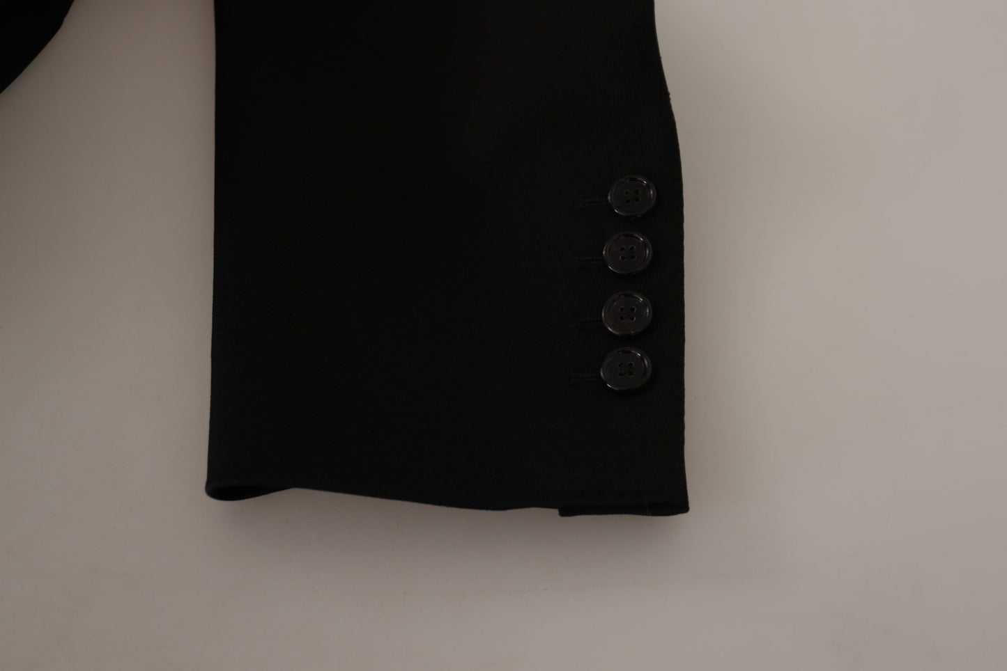 Dolce & Gabbana Men's Black Wool Single Breasted Jacket Blazer