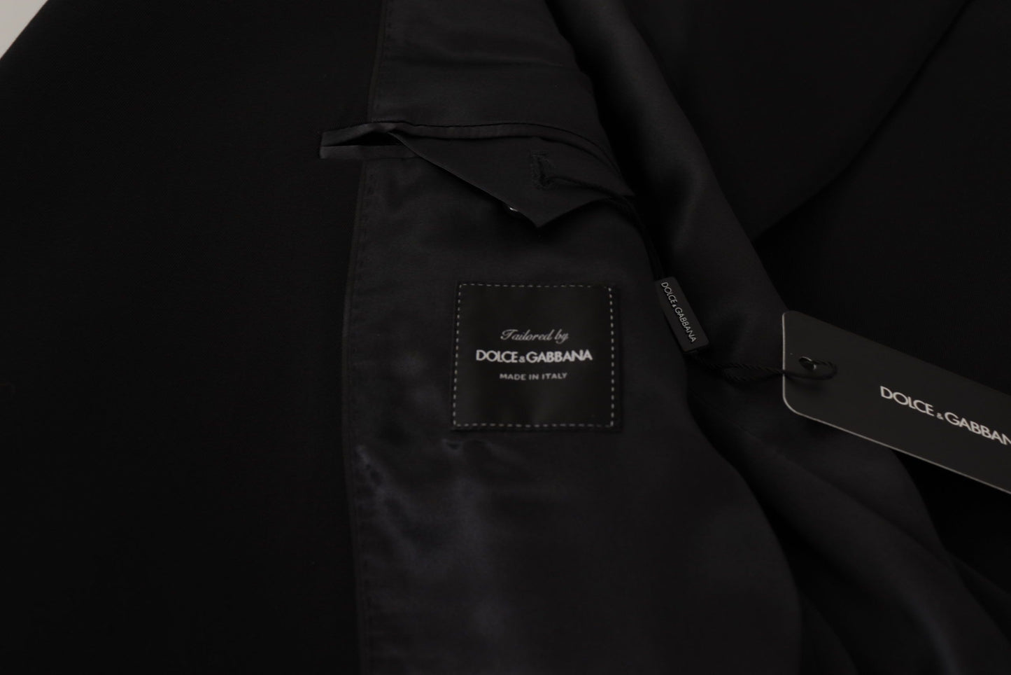 Dolce & Gabbana Men's Black Wool Single Breasted Jacket Blazer