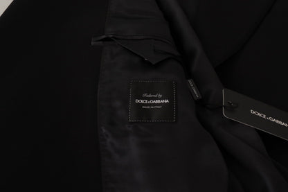 Dolce & Gabbana Men's Black Wool Single Breasted Jacket Blazer