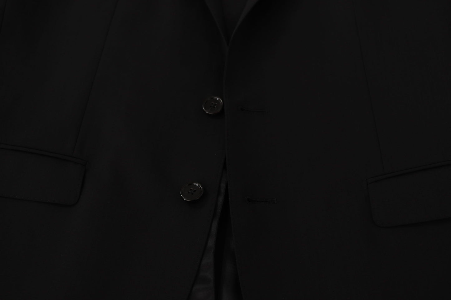 Dolce & Gabbana Men's Black Single Breasted Jacket MARTINI Blazer