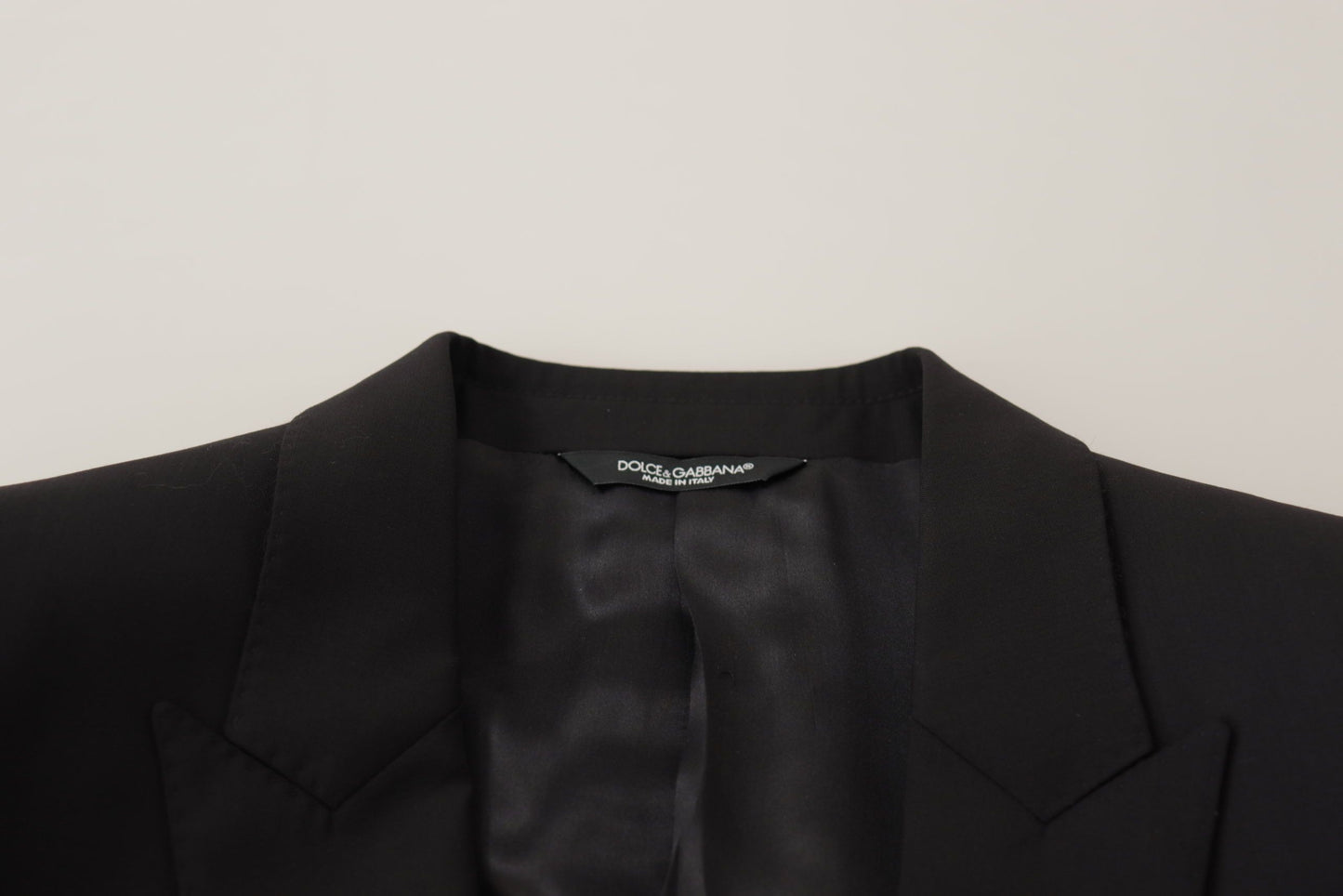 Dolce & Gabbana Men's Black Single Breasted Jacket MARTINI Blazer