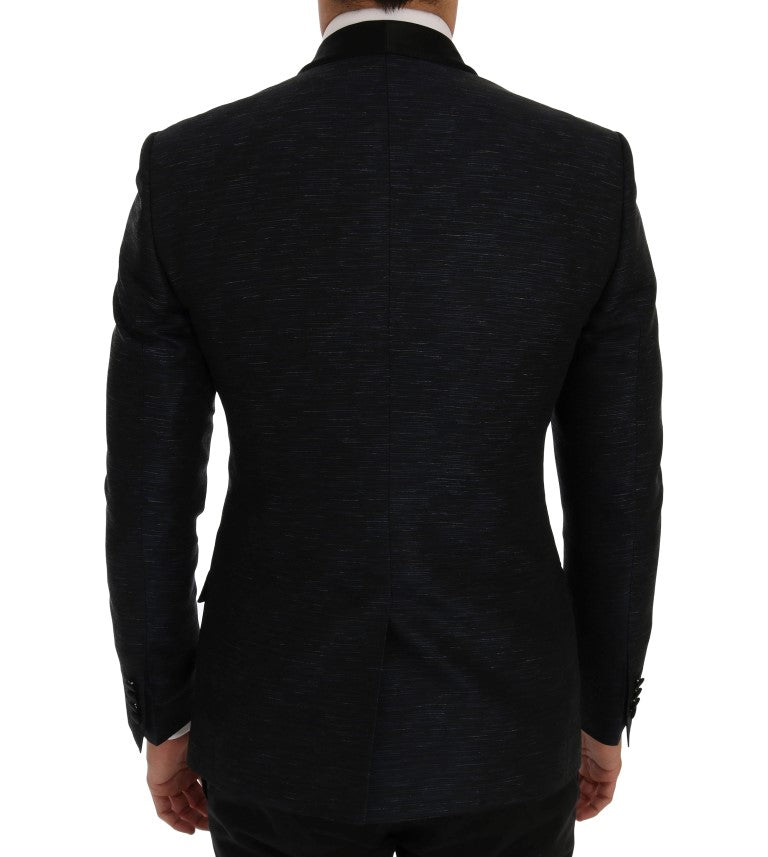 Dolce & Gabbana Men's Blue MARTINI Slim 2 Piece Blazer