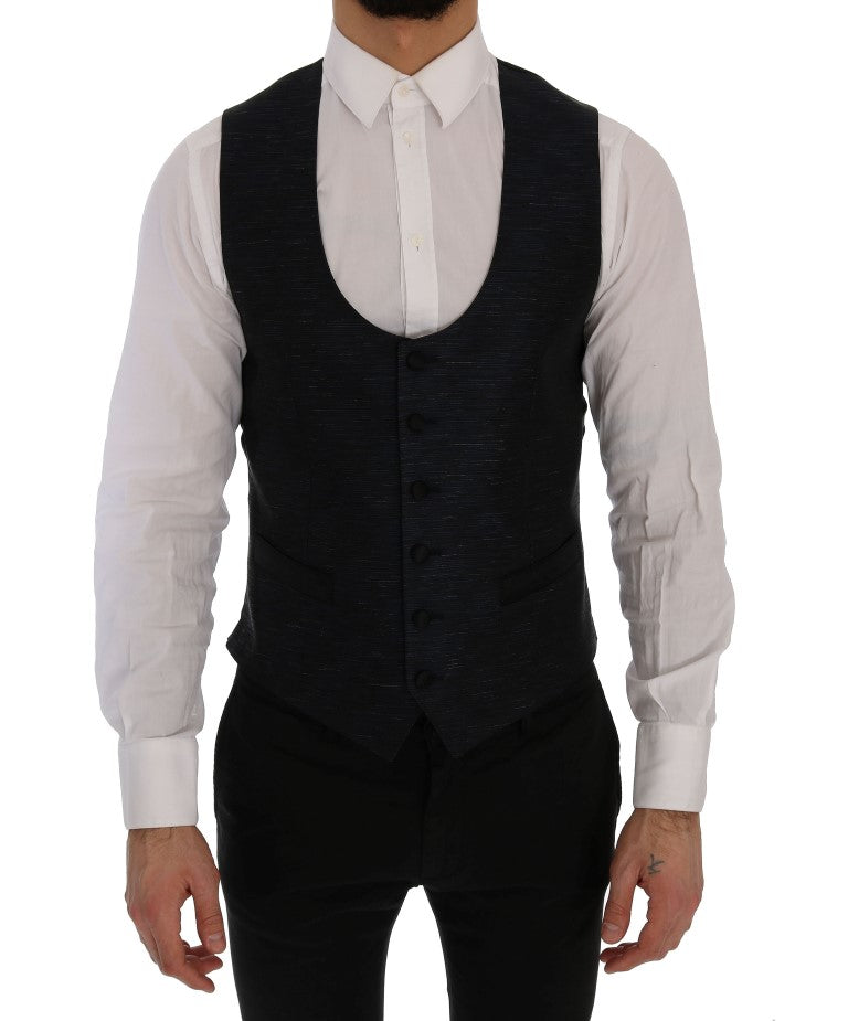 Dolce & Gabbana Men's Blue MARTINI Slim 2 Piece Blazer