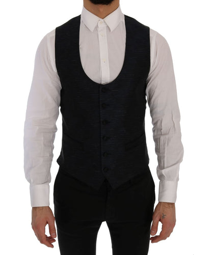 Dolce & Gabbana Men's Blue MARTINI Slim 2 Piece Blazer
