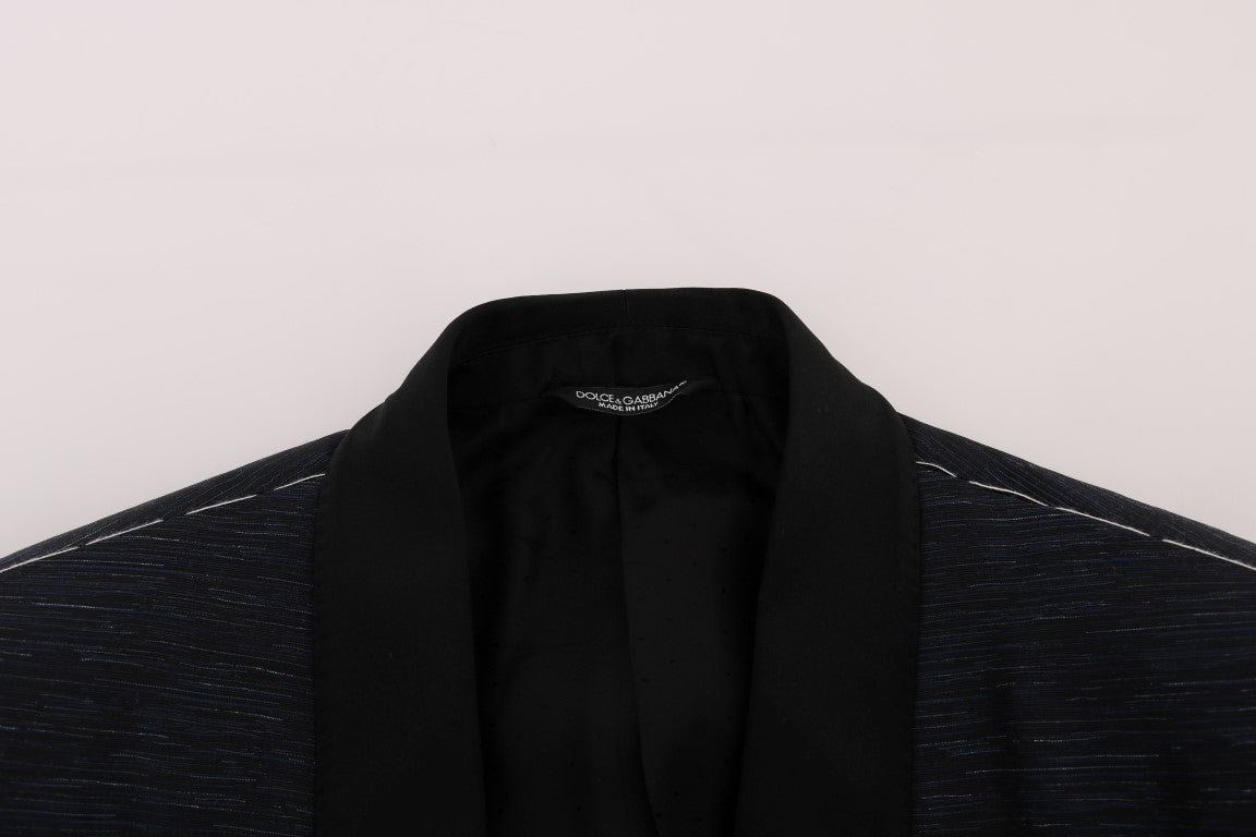 Dolce & Gabbana Men's Blue MARTINI Slim 2 Piece Blazer