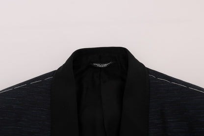 Dolce & Gabbana Men's Blue MARTINI Slim 2 Piece Blazer