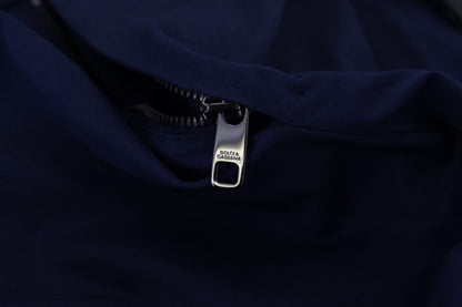Dolce & Gabbana Men's Blue Chinos Cotton Stretch Casual Shorts