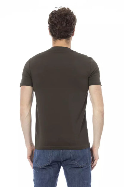 Baldinini Trend Men's Green Cotton T-Shirt