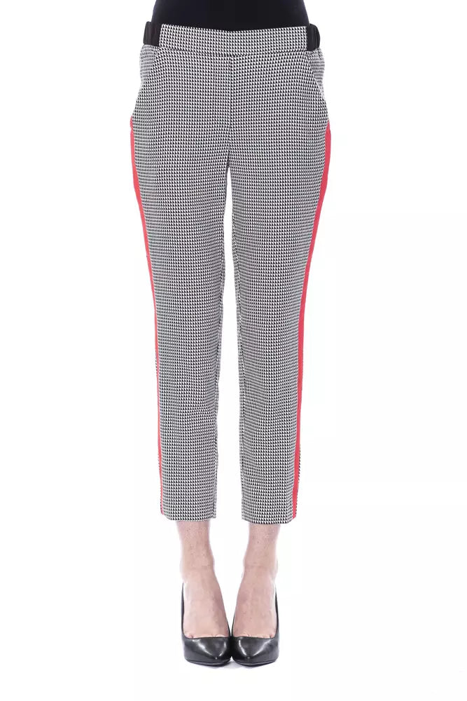 Black & White Pants With Patterns