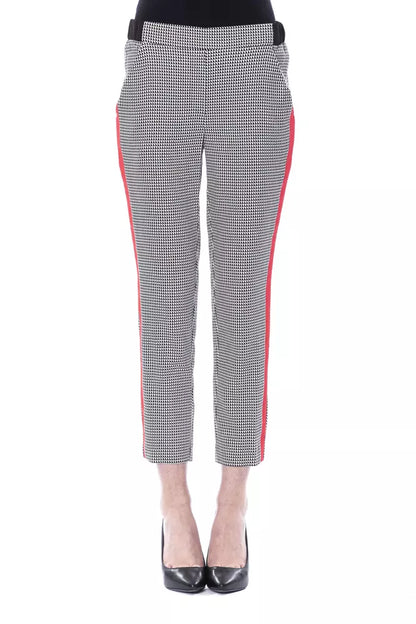 Black & White Pants With Patterns