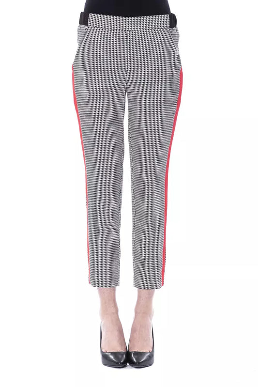 Black & White Pants With Patterns
