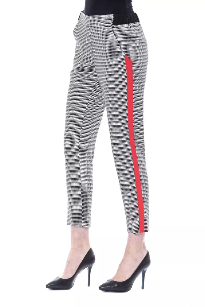 Black & White Pants With Patterns