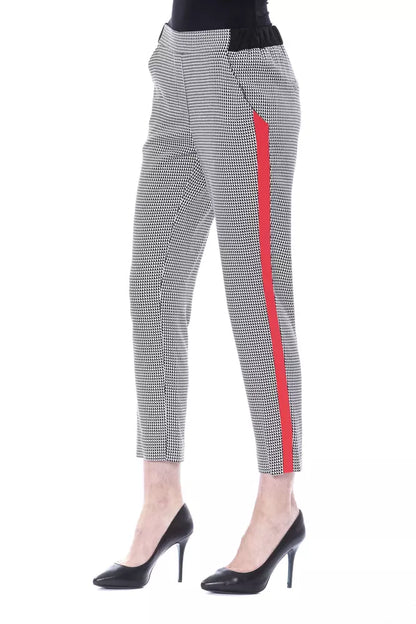 Black & White Pants With Patterns