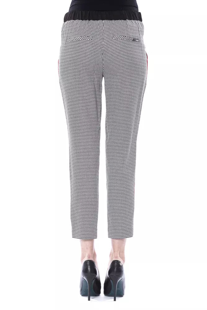 Black & White Pants With Patterns