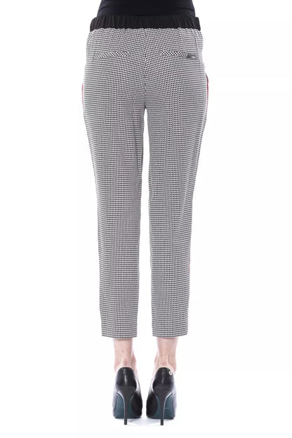 Black & White Pants With Patterns