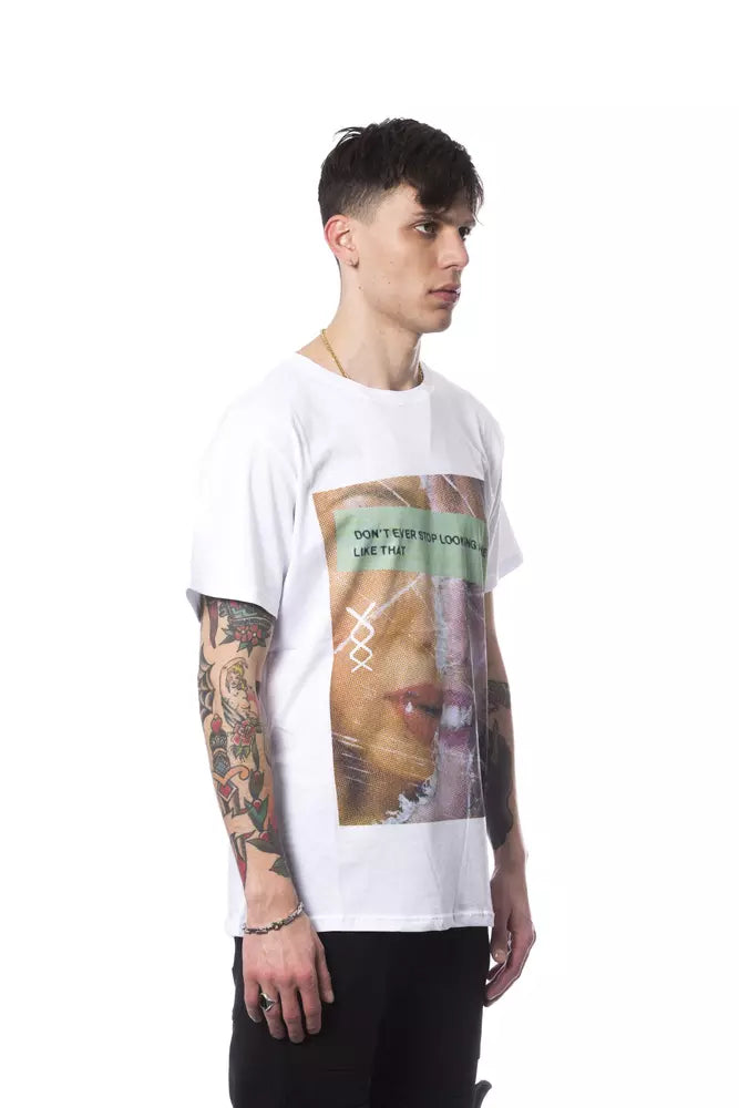 Nicolo Tonetto Men's Bianco White T-shirt