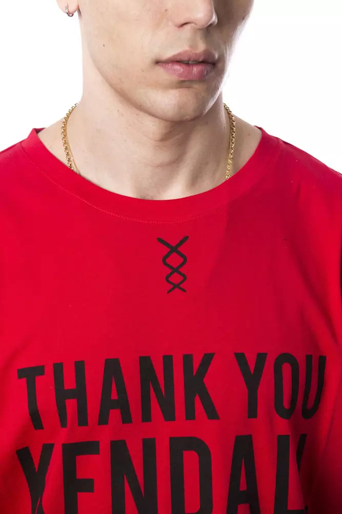 Nicolo Tonetto Men's Rosso Red T-shirt
