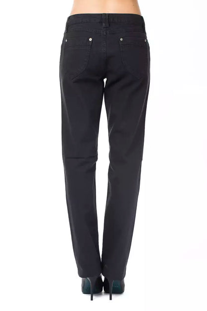 Blue Cotton Regular Fit Jeans