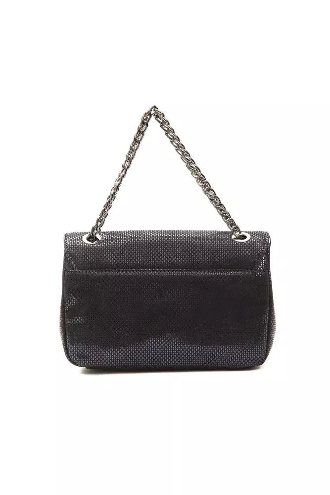 Crossbody Handbag by Pompei Donatella for women in leather navy & signature showcases a versatile sophistication silhouette, featuring a secure , versatile sophistication , and versatile crossbody-strap for a versatile sophistication finish.