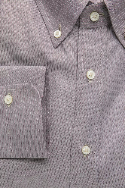 Robert Friedman Men's Beige Cotton Shirt