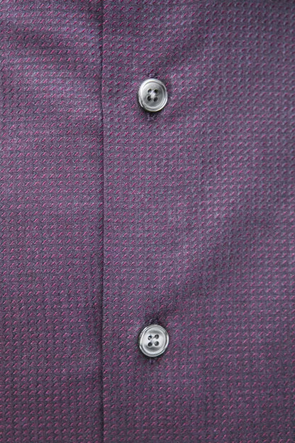 Burgundy Cotton Shirt