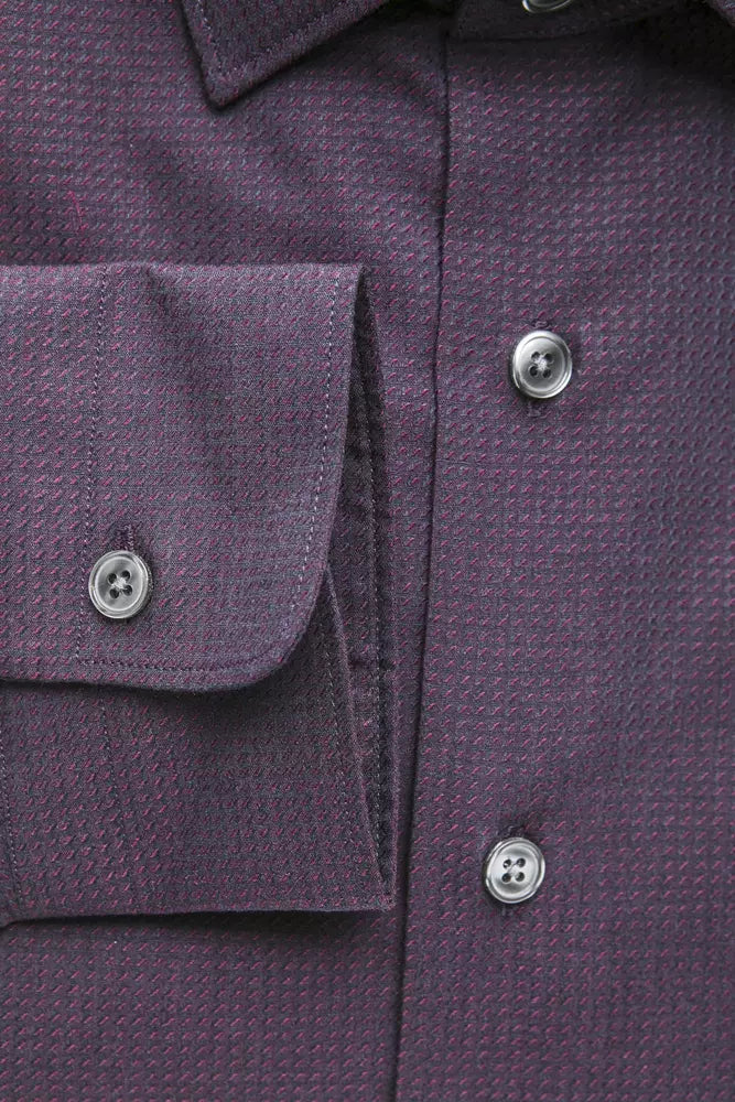 Burgundy Cotton Shirt