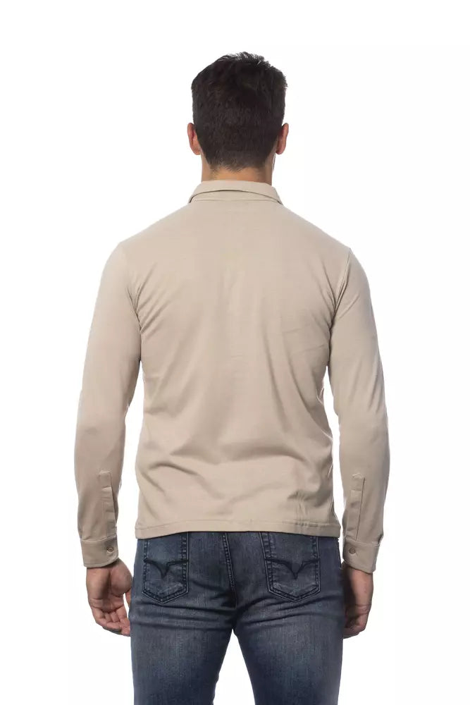 Beige Verri Men's Regular Fit Shirt